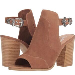 Seychelles Women's Ecosystem Heeled Sandal Sz. 6 brown